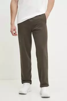 Хлопковые спортивные брюки Essential Adidas Originals, зеленый
