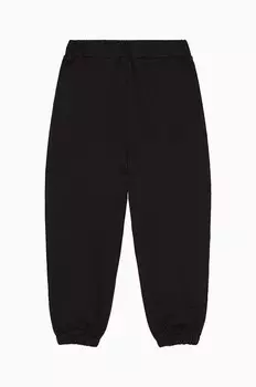 Хлопковые спортивные брюки Patrizia Pepe для мальчиков и девочек J046, черный