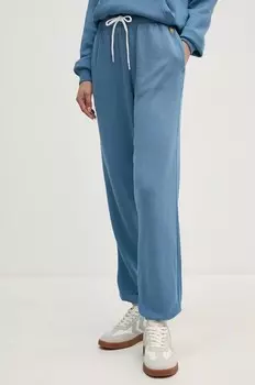 Хлопковые спортивные брюки Polo Ralph Lauren, бирюзовый