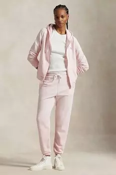 Хлопковые спортивные брюки Polo Ralph Lauren, розовый
