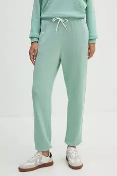 Хлопковые спортивные брюки Polo Ralph Lauren, зеленый