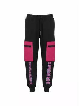 Хлопковые спортивные брюки с логотипом Diego Venturino