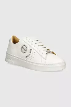 Хлопковые спортивные брюки Trussardi, темно-синий