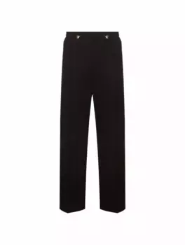 Хлопковые спортивные брюки Versace, черный