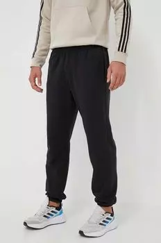 Хлопковые спортивные штаны adidas Originals, черный
