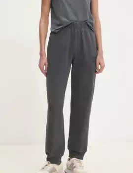 Хлопковые спортивные штаны Calvin Klein Jeans, серый