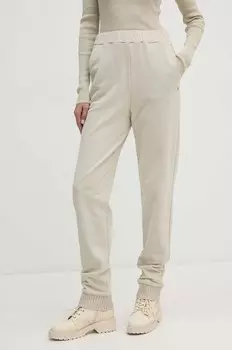 Хлопковые спортивные штаны Calvin Klein Jeans, зеленый