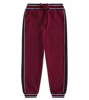 Хлопковые спортивные штаны Dolce&Gabbana Kids, цвет variante abbinata