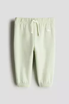 Хлопковые спортивные штаны H&M, мультиколор