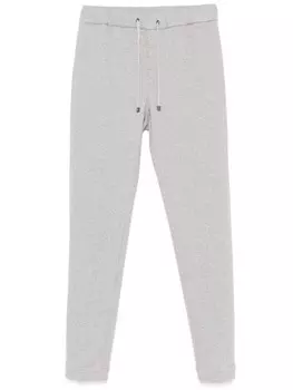 Хлопковые спортивные штаны Peserico, серый