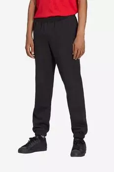 Хлопковые спортивные штаны Premium Essentials Pants adidas Originals, черный