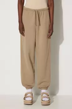 Хлопковые спортивные штаны Puma Better Classics Sweatpants, бежевый