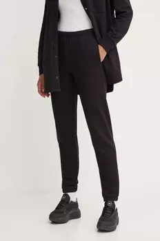 Хлопковые спортивные штаны RGINE Guess, черный