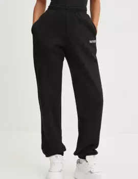 Хлопковые спортивные штаны Rotate, черный