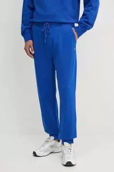 Хлопковые спортивные штаны United Colors of Benetton, синий