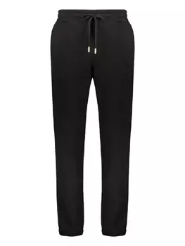 Хлопковые спортивные штаны Versace, черный