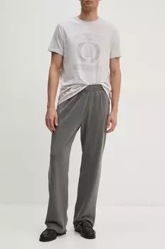 Хлопковые спортивные штаны Zadig&Voltaire, серый