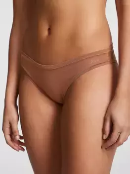 Хлопковые трусики-бикини Pink, цвет Caramel