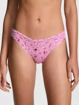 Хлопковые трусики-бикини Pink, розовый