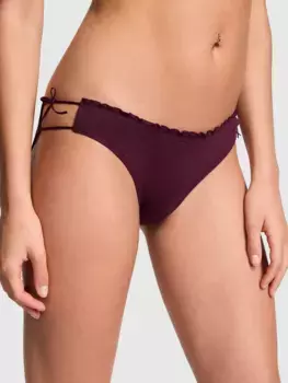 Хлопковые трусики бикини с завязками по бокам Pink, цвет Wild Rose