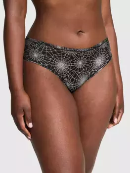 Хлопковые трусики Cheeky Pink, черный