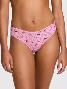 Хлопковые трусики Cheeky Pink, розовый