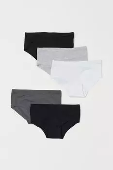 Хлопковые трусики из пяти предметов H&M