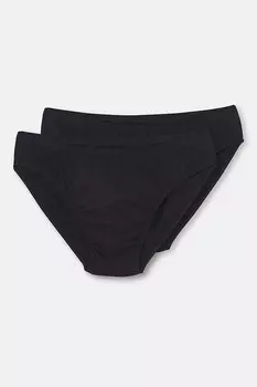 Хлопковые трусы - 2 пары Dagi, черный