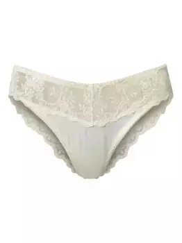 Хлопковые трусы-брифы TWINSET, белый