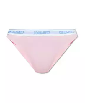 Хлопковые трусы Dsquared2, розовый