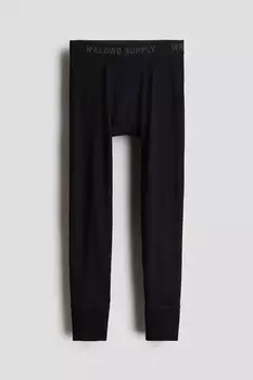 Хлопковые трусы H&M, черный