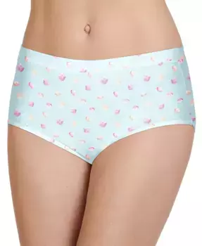 Хлопковые трусы-слипы с эластаном 1556, доступны в увеличенных размерах Jockey, синий