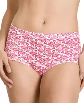 Хлопковые трусы-слипы с эластаном 1556, доступны в увеличенных размерах Jockey, белый