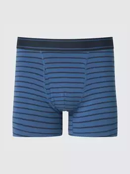 Хлопковые трусы в полоску Uniqlo, синий