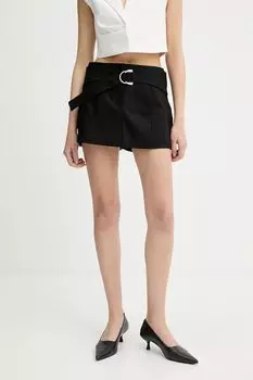 Хлопковые юбка-брюки Iro, черный