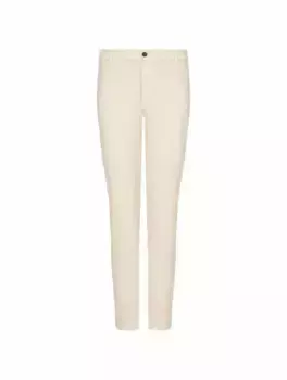 Хлопковые зауженные брюки Eleventy, бежевый