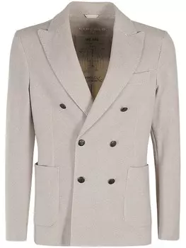 Хлопковый блейзер Circolo 1901, серый