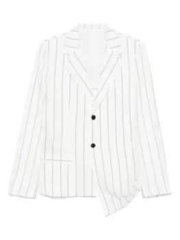 Хлопковый блейзер Y's, белый