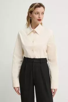 Хлопковый боди ALISKA Nanushka, бежевый