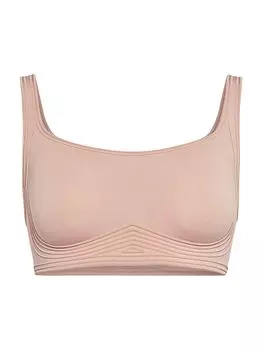 Хлопковый бюстгальтер 3W, моделирующий кожу Wolford, роза