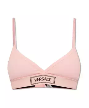 Хлопковый бюстгальтер Versace, розовый