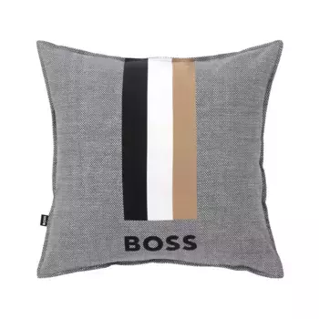Хлопковый чехол на подушку Blinea Hugo Boss, серый