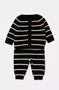 Хлопковый детский комплект Calvin Klein Jeans, черный