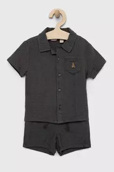 Хлопковый детский комплект GAP, черный
