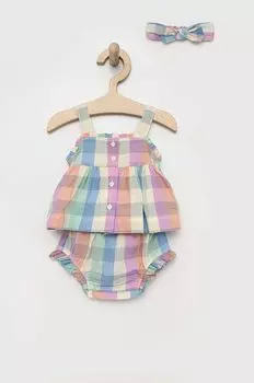Хлопковый детский комплект GAP, мультиколор