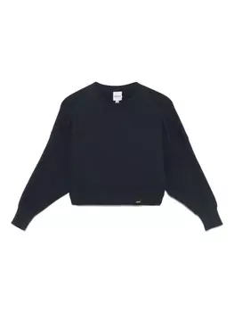 Хлопковый джемпер Aspesi Kids, синий