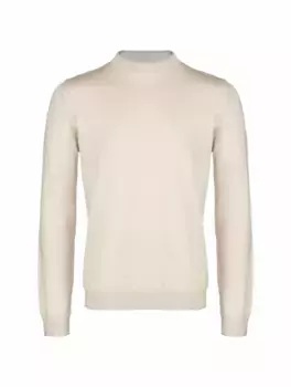 Хлопковый джемпер Eleventy, бежевый