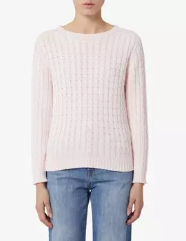 Хлопковый джемпер Elizabeth Ascot, розовый