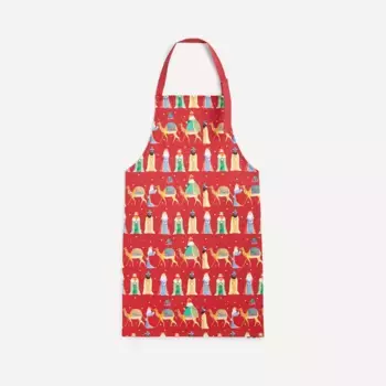 Хлопковый фартук Three Wise Men El Corte Ingls, красный