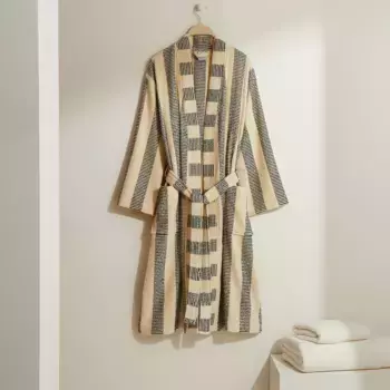 Хлопковый халат 350 гр/м2 Cairo El Corte Ingls, черный